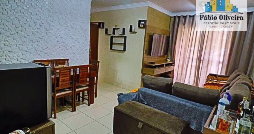 Apartamento com 3 dormitórios à venda, 69 m² por r$ 310.000,00 - jardim do estádio - santo andré/sp