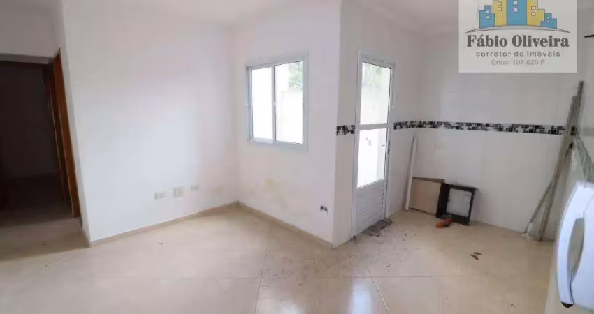 Apartamento com 2 dormitórios à venda, 38 m² por r$ 240.000,00 - jardim utinga - santo andré/sp