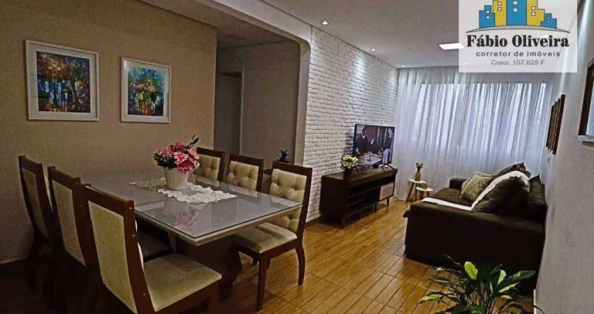 Apartamento condomínio valença com 3 dormitórios à venda, 64 m² por r$ 325.000 - jardim santo andré - santo andré/sp