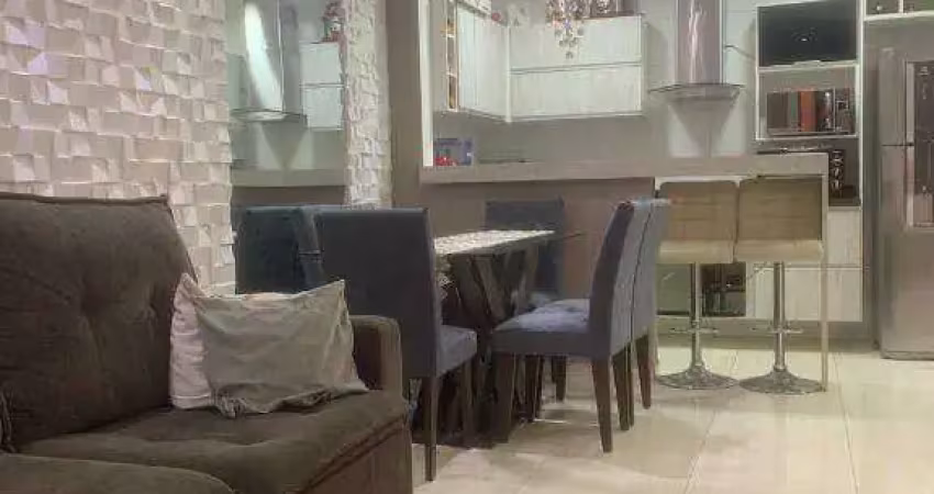 Apartamento com 2 dormitórios à venda, 50 m² por r$ 320.000,00 - jardim do estádio - santo andré/sp