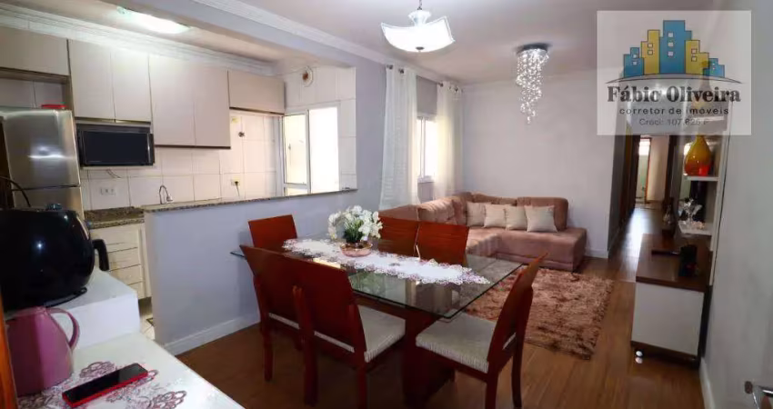 Apartamento com 3 dormitórios à venda, 74 m² por r$ 456.000,00 - vila américa - santo andré/sp