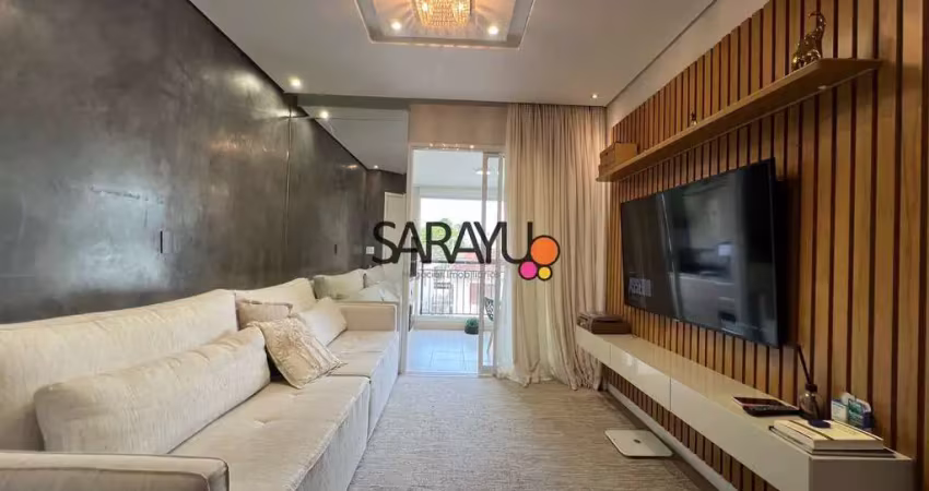 Apartamento para venda, varanda gourmet, 3 dorms e 2 vagas!
