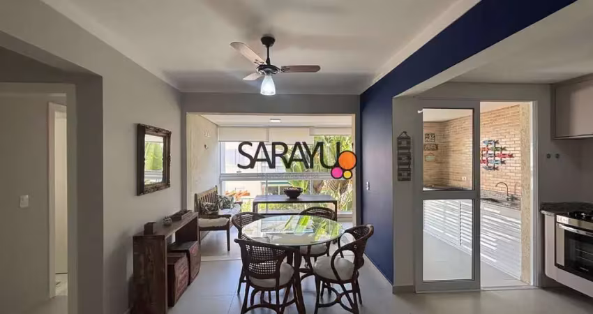 Apartamento em loteamento joão batista julião, guarujá/sp
