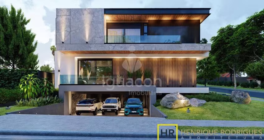 Sobrado Mobiliado com 04 Suites e Piscina no Condomínio Ritz Cataratas Yacht Residence