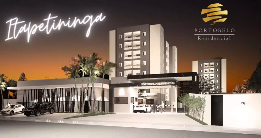 Apartamento para venda em itapetininga, vila la brunetti, 2 dormitórios, 1 suíte, 1 banheiro, 1 vaga