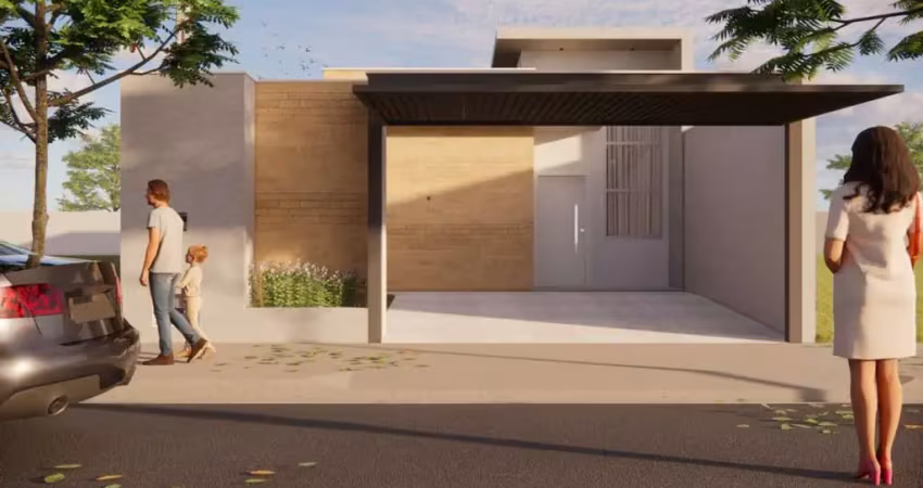 Casa para venda em itapetininga, loteamento residencial lisboa, 3 dormitórios, 1 suíte, 2 banheiros, 1 vaga
