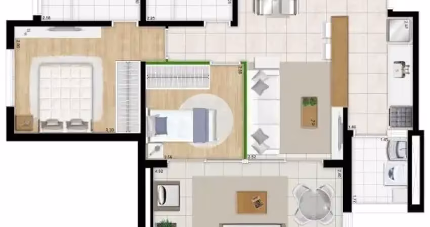 Apartamento com 2 quartos à venda na Rua Serra de Bragança, 1555, Vila Gomes Cardim, São Paulo