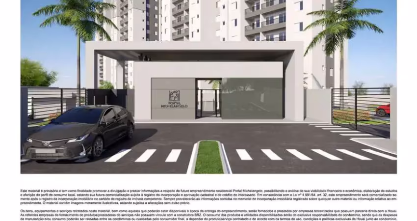 Apartamento | cond. michelangelo | jd. murayama - mogi mirim