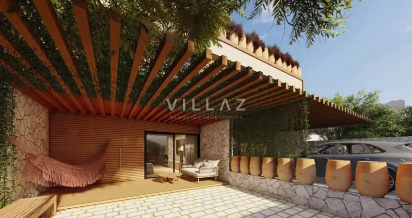 Therê residence – casas com terraço e lareira no centro de garopaba | villaz