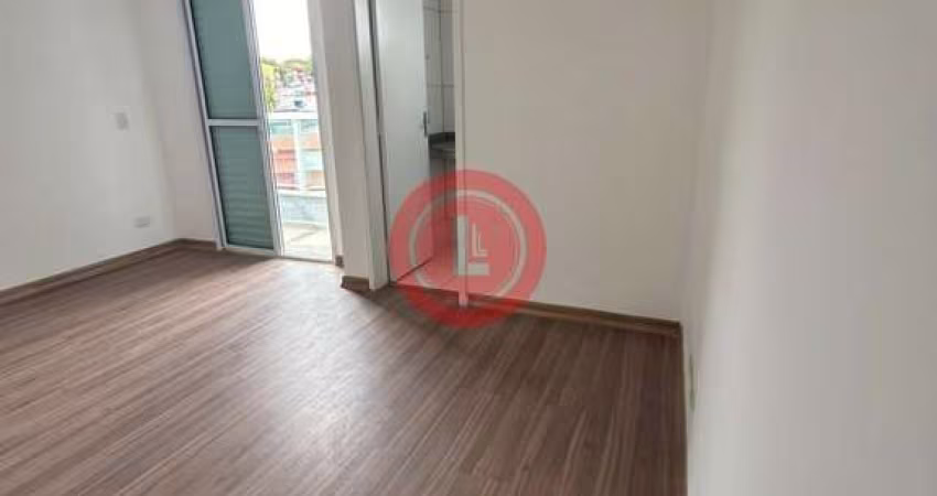 Apartamento para locação no Parque Jaçatuba, Santo André-SP: 2 quartos, 1 suíte, 2 salas, 2 banheiros, 1 vaga, 56m². Venha conhecer!