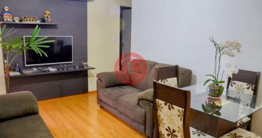 Apartamento à venda ou locação na Vila Gilda, Santo André-SP: 2 quartos, 1 sala, 1 banheiro, 1 vaga de garagem.