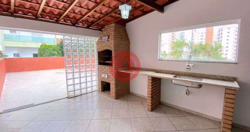 Cobertura Duplex de 140,46 m2 com churrasqueira, 2 dormitórios e 2 vagas, para venda ou locação na Vila Bastos em Santo André/SP!