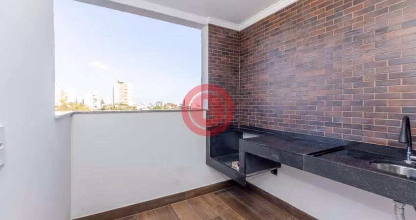 Apartamento à venda em Santo André-SP, Bairro Campestre: 2 quartos, 1 suíte, 2 salas, 2 banheiros, 2 vagas, 54m²