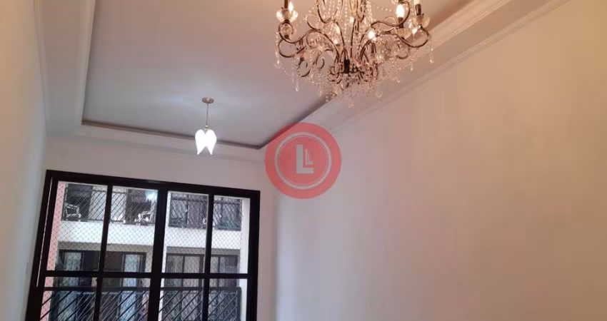 Apartamento de 75m2 semi-mobiliado para venda ou locação no Jardim Bela Vista em Santo André-SP. São 2 dorm, 2 banheiros e 2 vagas!