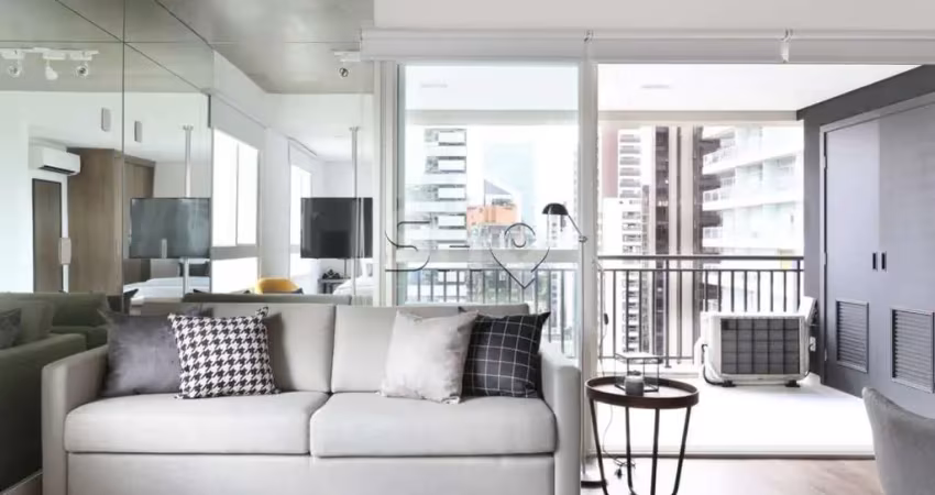 Apartamento com 1 quarto para alugar na Rua Jean Peltier, 311, Cidade Monções, São Paulo