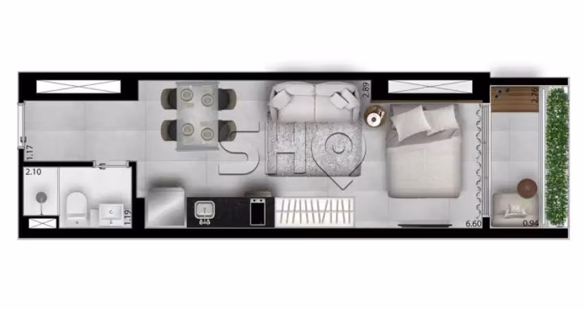 Loft com 1 quarto à venda na Rua Jacques Félix, 601, Vila Nova Conceição, São Paulo