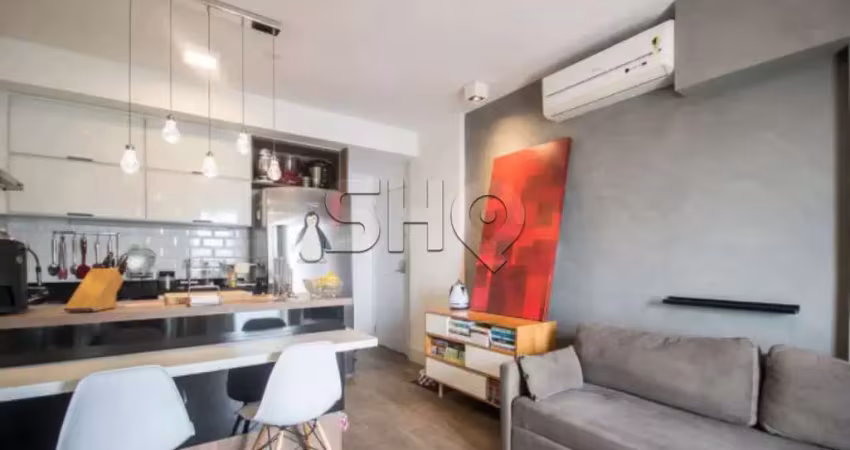 Apartamento com 1 quarto à venda na Rua Henri Dunant, 1066, Brooklin, São Paulo
