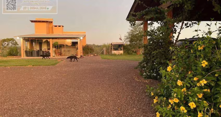 Sítio / chácara para venda em capela de santana, jardim do vale, 3 dormitórios, 1 suíte, 3 banheiros, 2 vagas