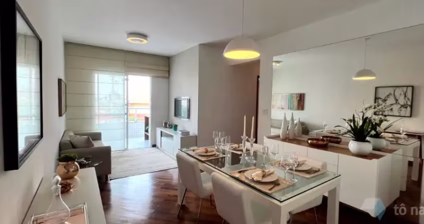 Apartamento 86m² à venda - 3 dormitórios -  vila alzira - santo andré - sp