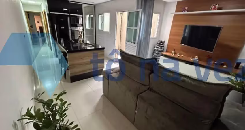 Apartamento 70m² à venda - 2 dormitórios - vila marina - santo andré - sp