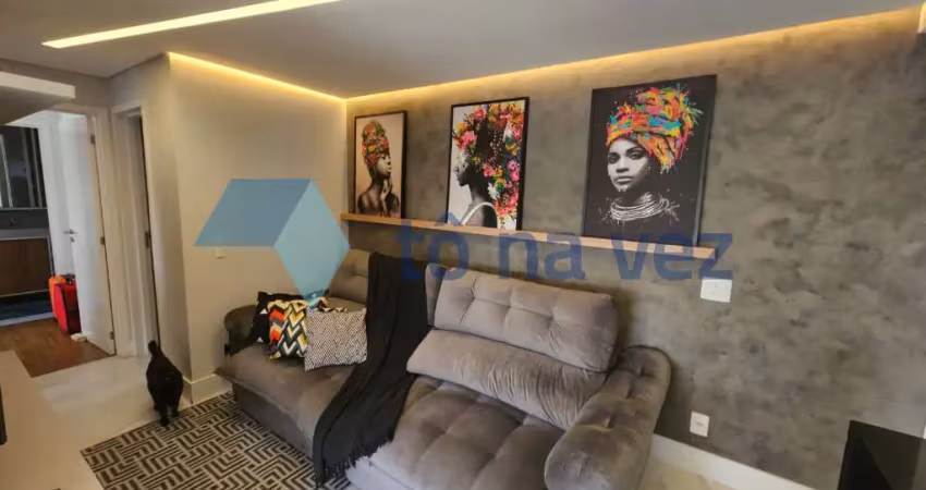 Apartamento 61m² à venda com varanda gourmet  - 2 dormitórios-  silveira - santo andré - sp