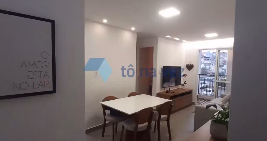 Apartamento à venda com 51m² - 2 dormitórios -  parque joão ramalho - santo andré - sp