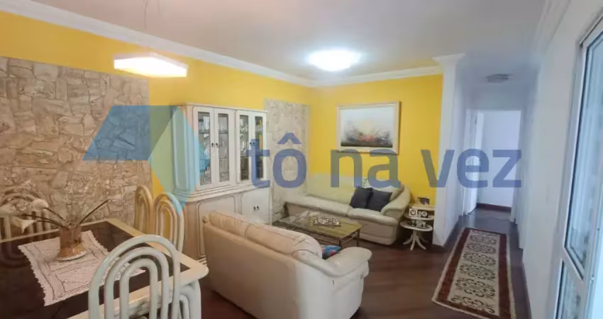 Apartamento 87m² à venda - 3 dormitórios - varanda gourmet - barcelona - são caetano do sul - sp