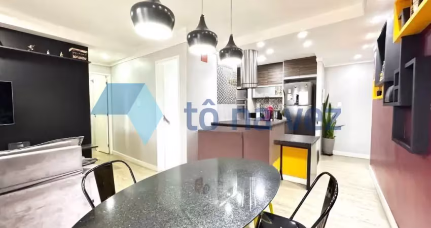 Apartamento 59m² à venda com 3 dormitórios - parque joão ramalho - santo andré - sp