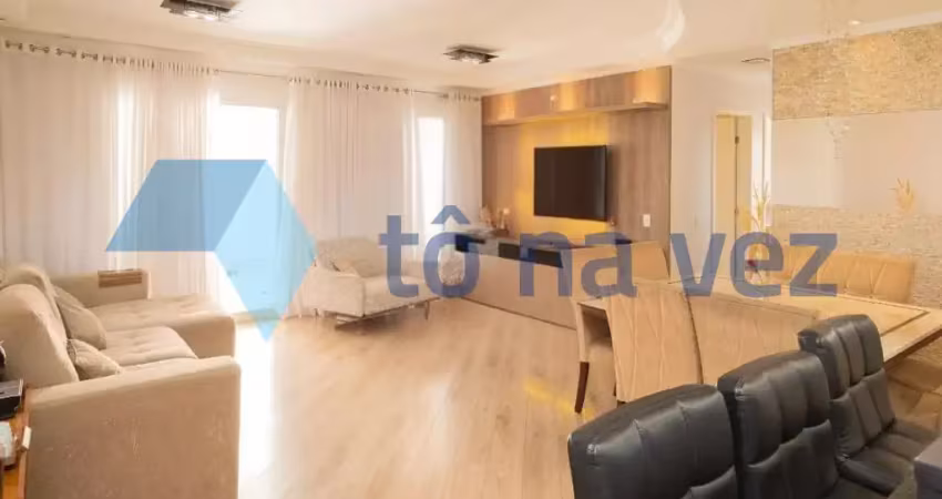 Apartamento 102m² à venda - 3 dormitórios e varanda gourmet - baeta neves - são bernardo do campo