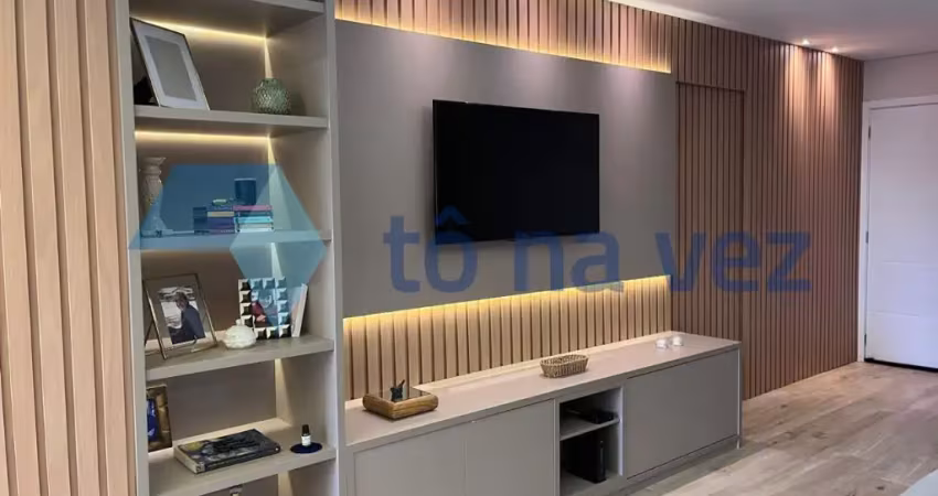 Apartamento 103m² à venda com 3 dormitórios e varanda gourmet - vila assunção - santo andré - sp