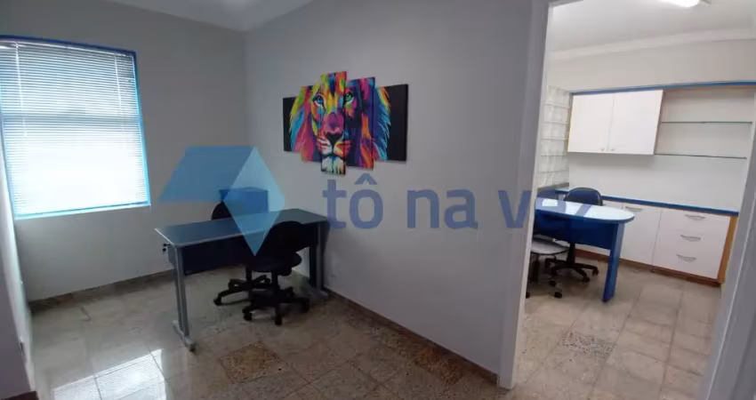 Sala comercial à venda com 32m²  - 1 banheiro e 1 vaga no jardim bela vista - santo andré - sp