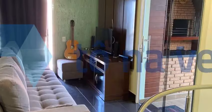 Cobertura 103m² à venda com 3 dormitórios no casa branca - santo andré - sp