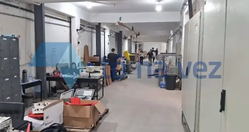 Galpão com 1350m² para locação no bairro campestre - santo andré - sp