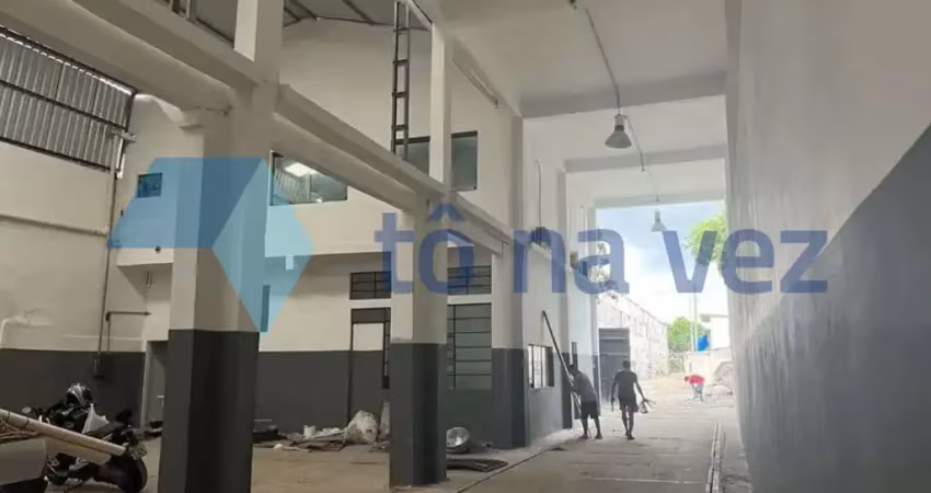 Galpão para locação com 1700m² no bairro campestre - santo andré - sp