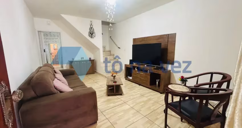 Sobrado à venda com 89m², 2 dormitórios no cerâmica - são caetano do sul - sp