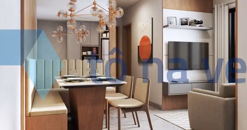 Apartamento com 56m² à venda, 2 dormitórios no bairro jardim - santo andré - sp