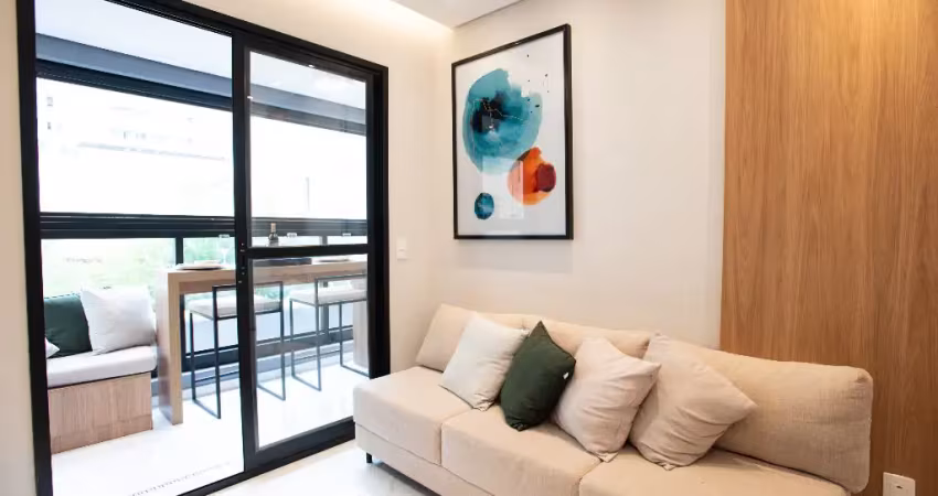 Apartamento 57m² à venda com 2 dormitórios e varanda gourmet - aclimação, são paulo