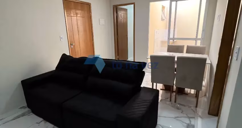 Apartamento 34m² à venda com 2 dormitórios na vila tibiriçá - santo andré - sp