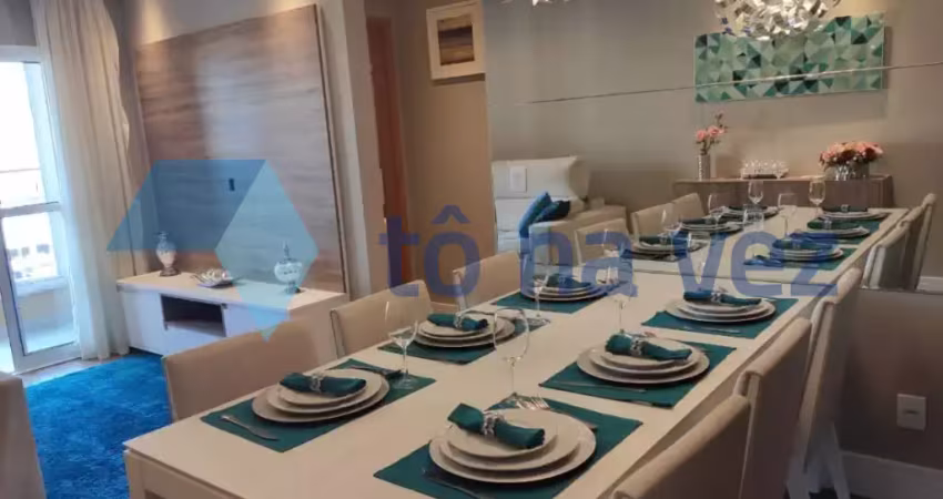 Apartamento à venda 65m², 2 dormitórios e varanda gourmet no campestre - santo andré - sp