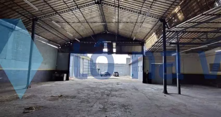 Galpão para locação com 996m² no bairro jardim - santo andré - sp