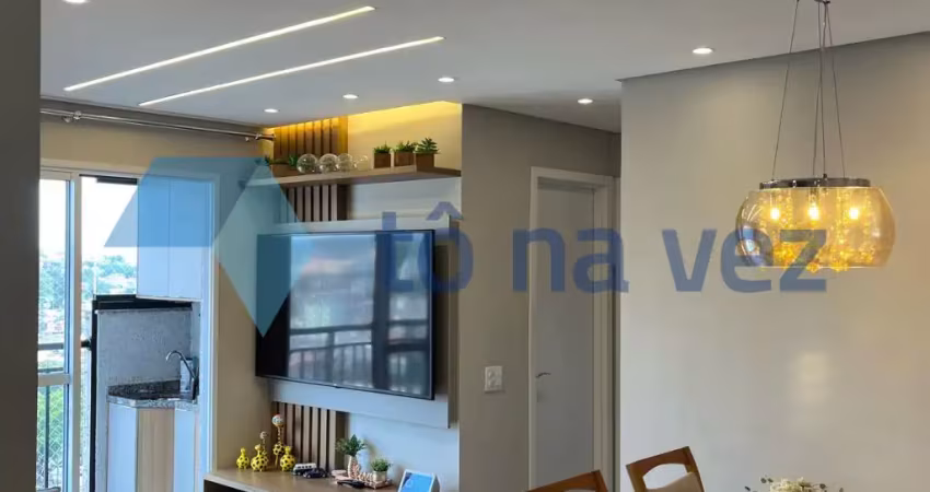 Apartamento 48m² à venda com varanda gourmet e 2 dormitórios no centro - são bernardo do campo - sp