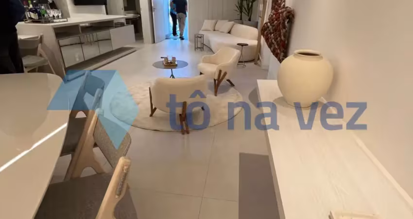 Apartamento 109m² à venda com 3 dormitórios e varanda gourmet na vila assunção - santo andré - sp