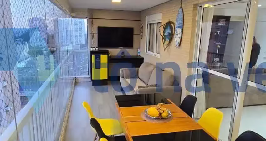 Apartamento à venda com 112m², 2 dormitórios e varanda gourmet em santa maria - são caetano do sul