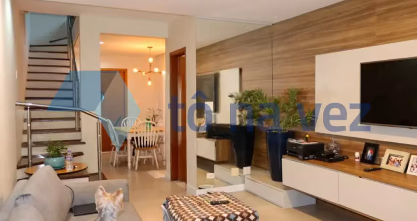 Casa à venda com 184m², 4 dormitórios e churrasqueira no campestre - santo andré - sp