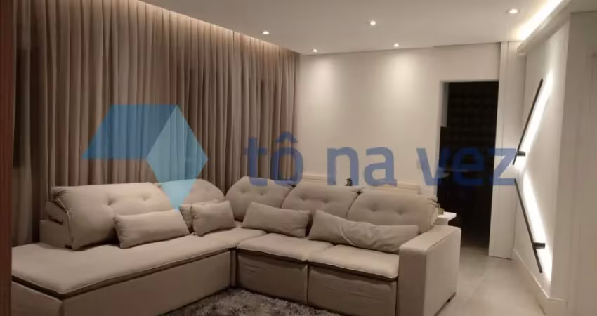 Apartamento 112m² à venda com 2 dormitórios e varanda gourmet em santa maria - são caetano do sul