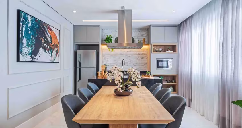 Apartamento 87m² à venda com 2 dormitórios e varanda gourmet - fundação, são caetano do sul - sp