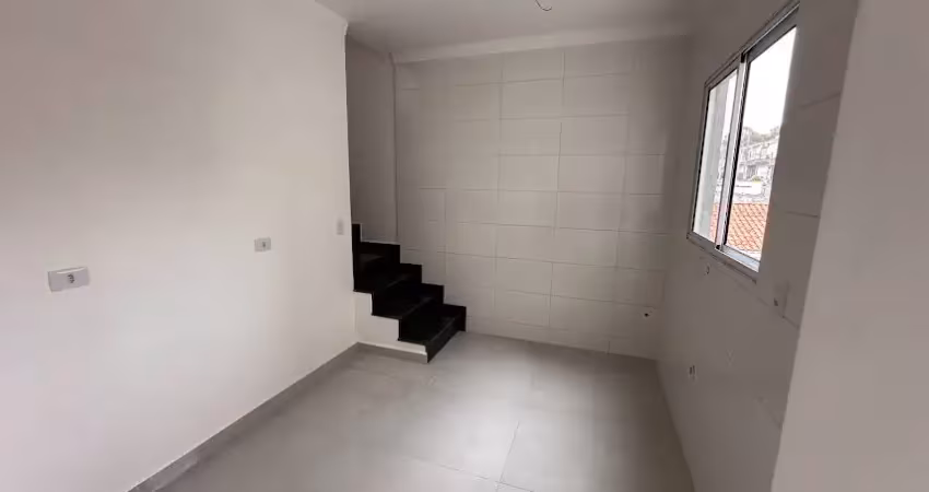 Cobertura 50m² à venda com 2 dormitórios no jardim ana maria, santo andré