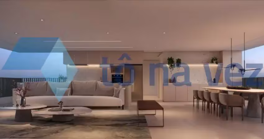 Apartamento à venda 246m² com 4 dormitórios, varanda gourmet no ibirapuera, são paulo - sp