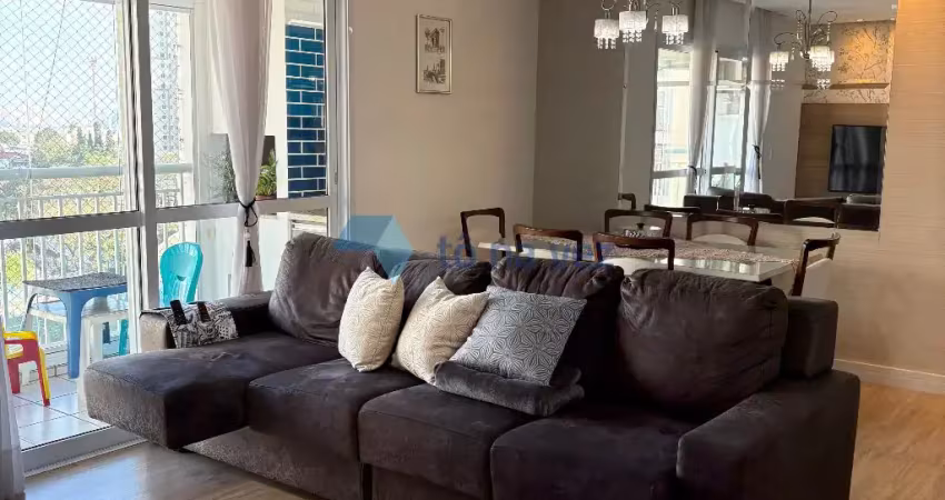Apartamento à venda com 96m², 3 dormitórios e varanda gourmet em boa vista, são caetano do sul - sp
