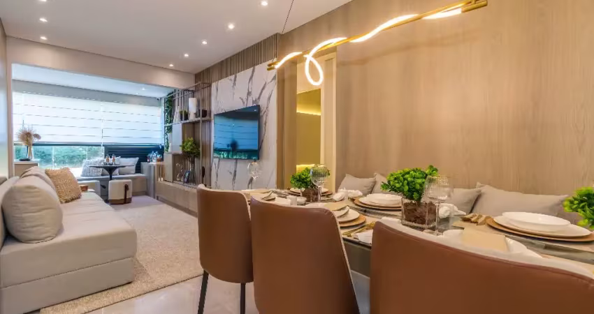Apartamento 71m² à venda - varanda gourmet - 2 dormitórios - rudge ramos